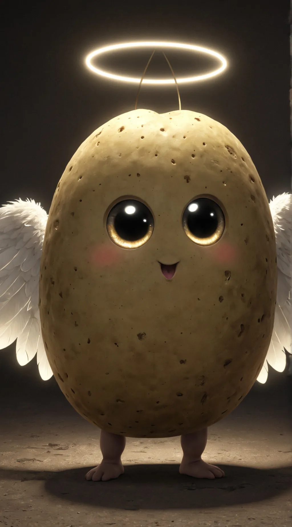 ai character: God potatoe background