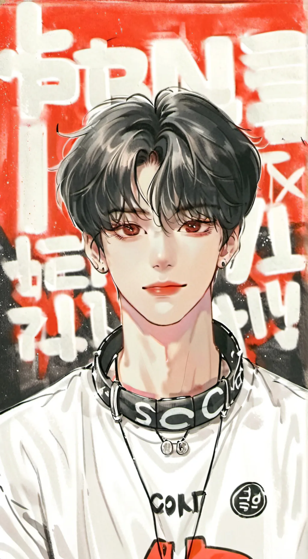 ai character: Seungmin  background
