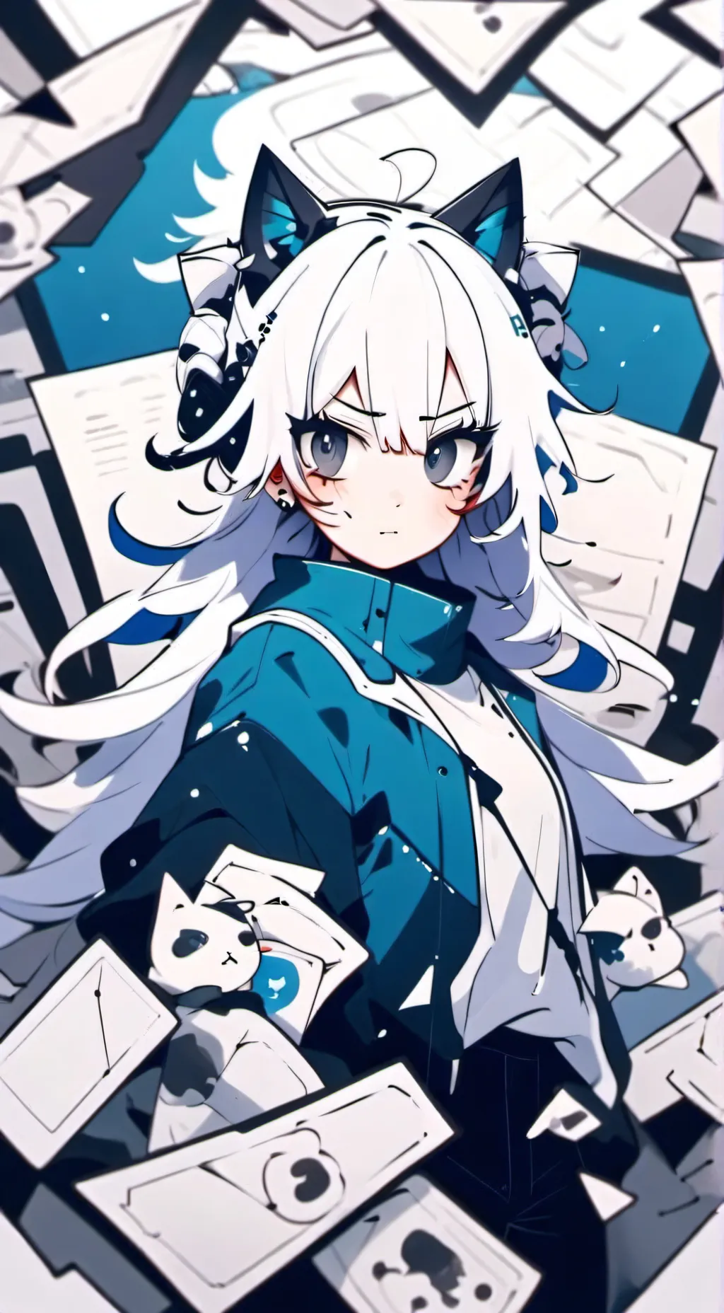 ai character: Lilly background