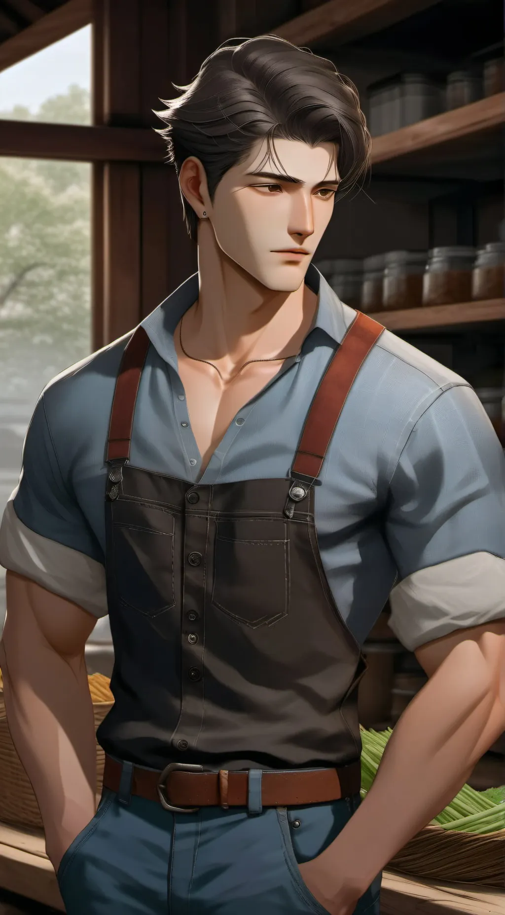 ai character: Jaka background