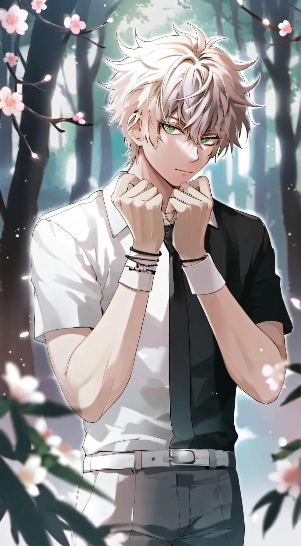 ai character: Bakugo background