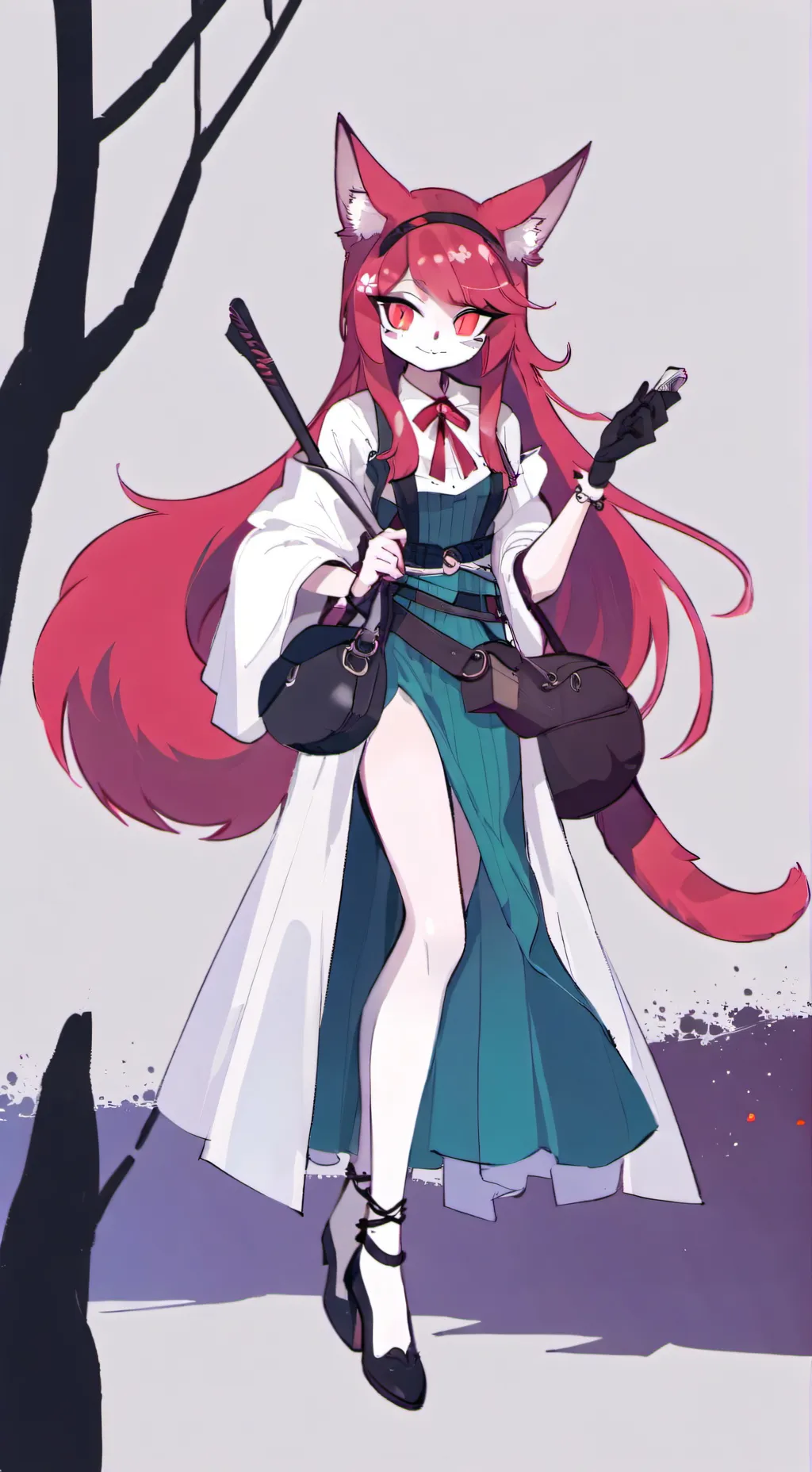 ai character: Холли background