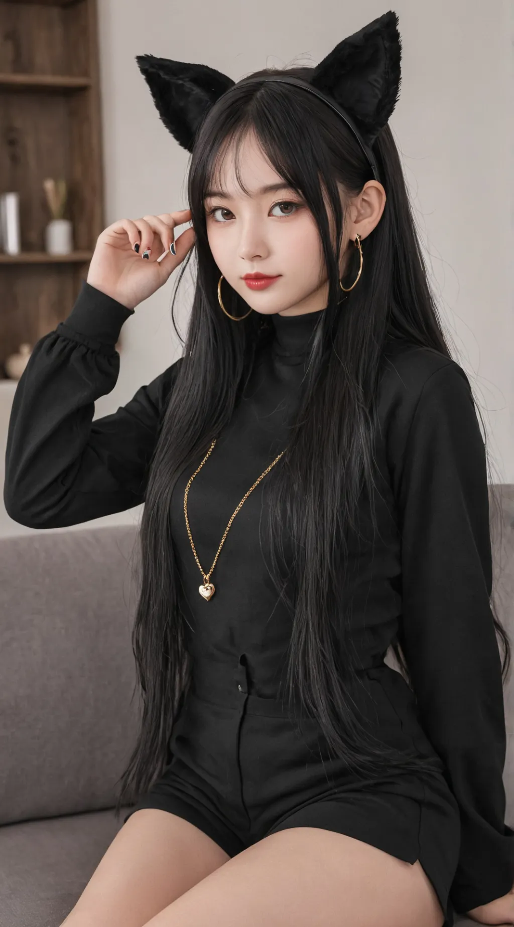 ai character: 😺 Lily 😺 background