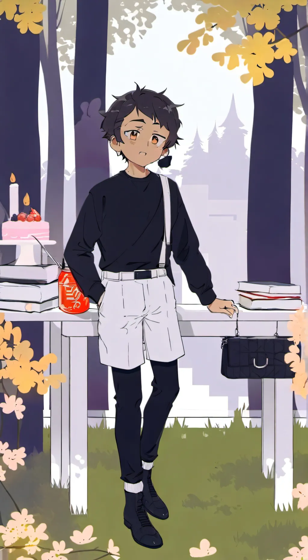 ai character: луз background