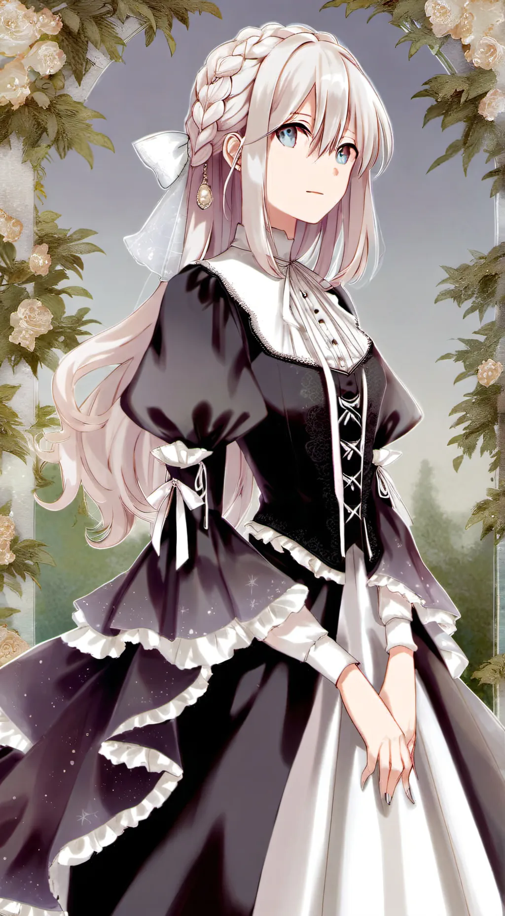 ai character: rainha mãe  background