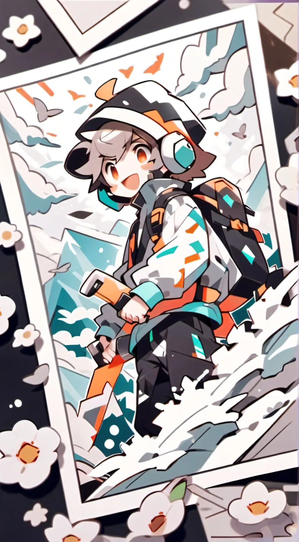 ai character: catnap background