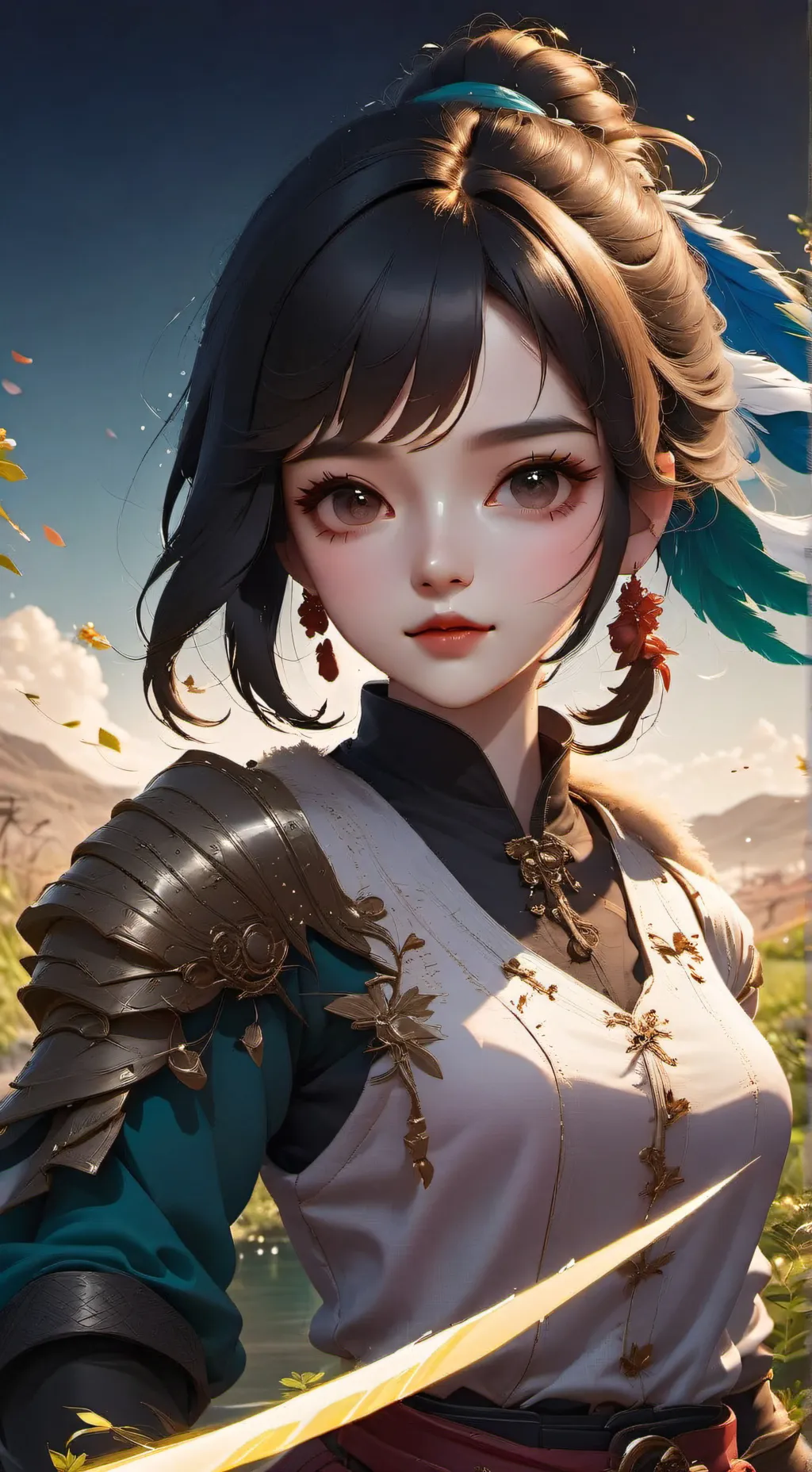 ai character: Younger Mha  background