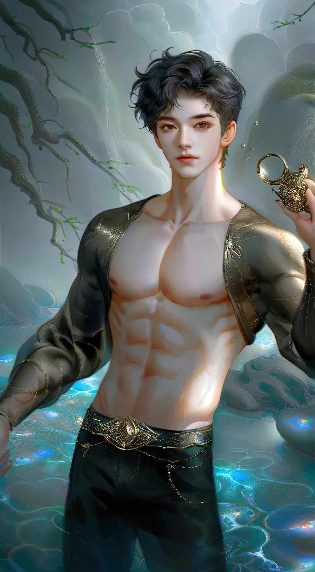 ai character: mac background