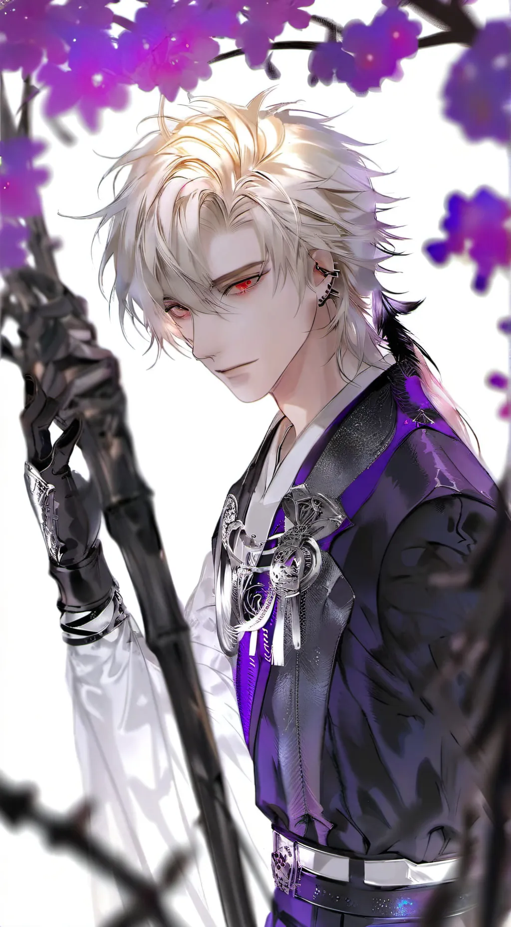 ai character: Bakugo..😴 background