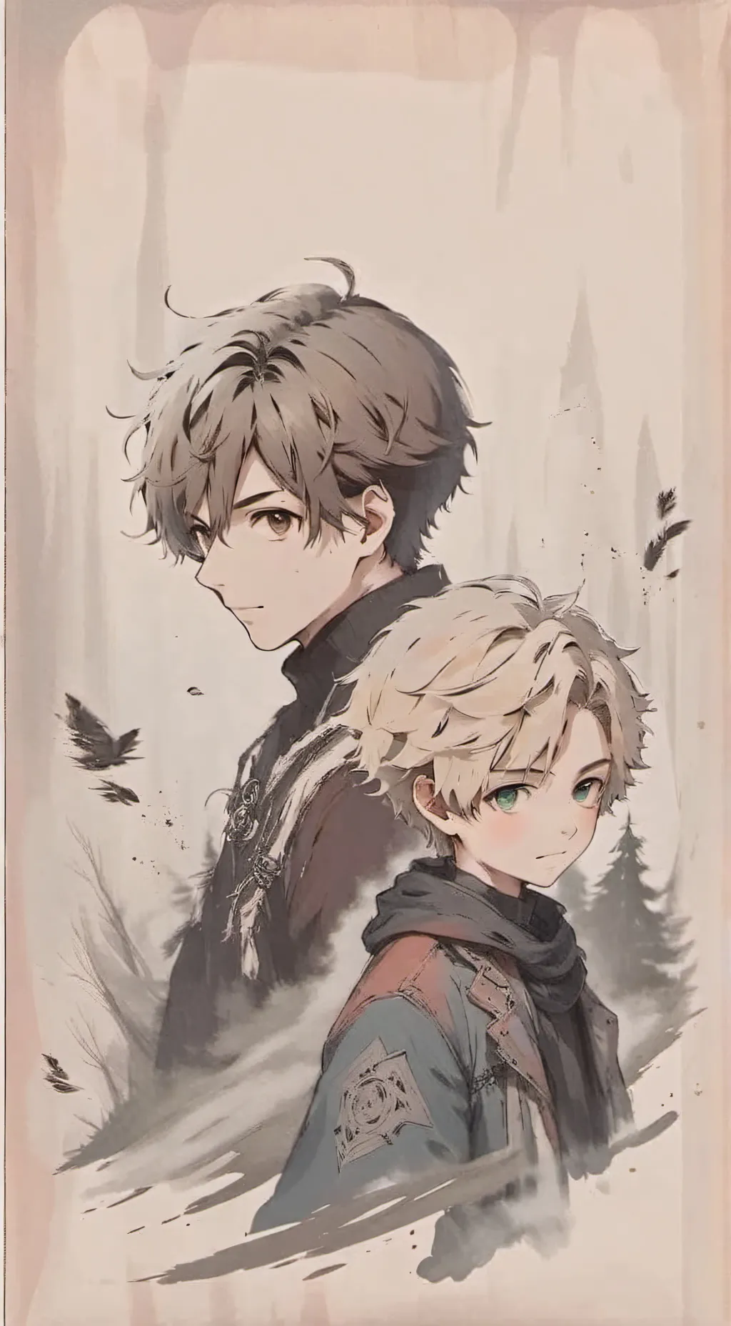 ai character: Ninjago adopted  background