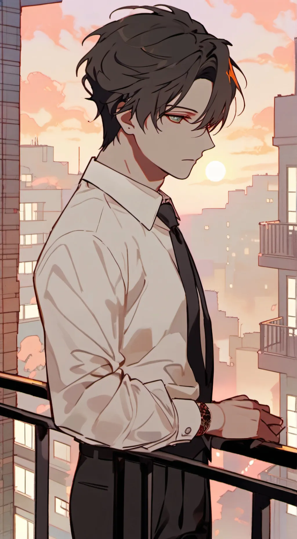 ai character: mha passé background