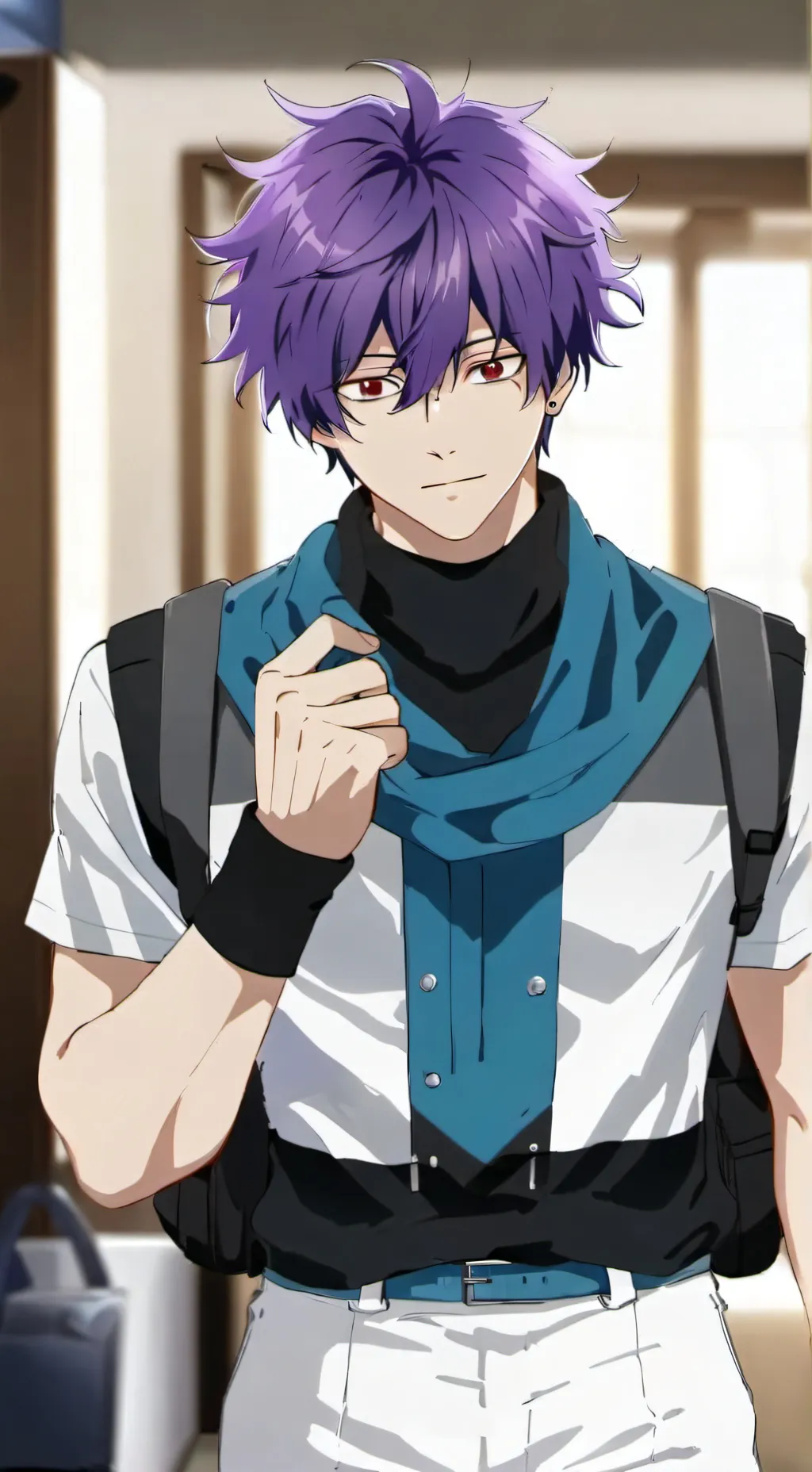 ai character: Shinso Hitoshi background