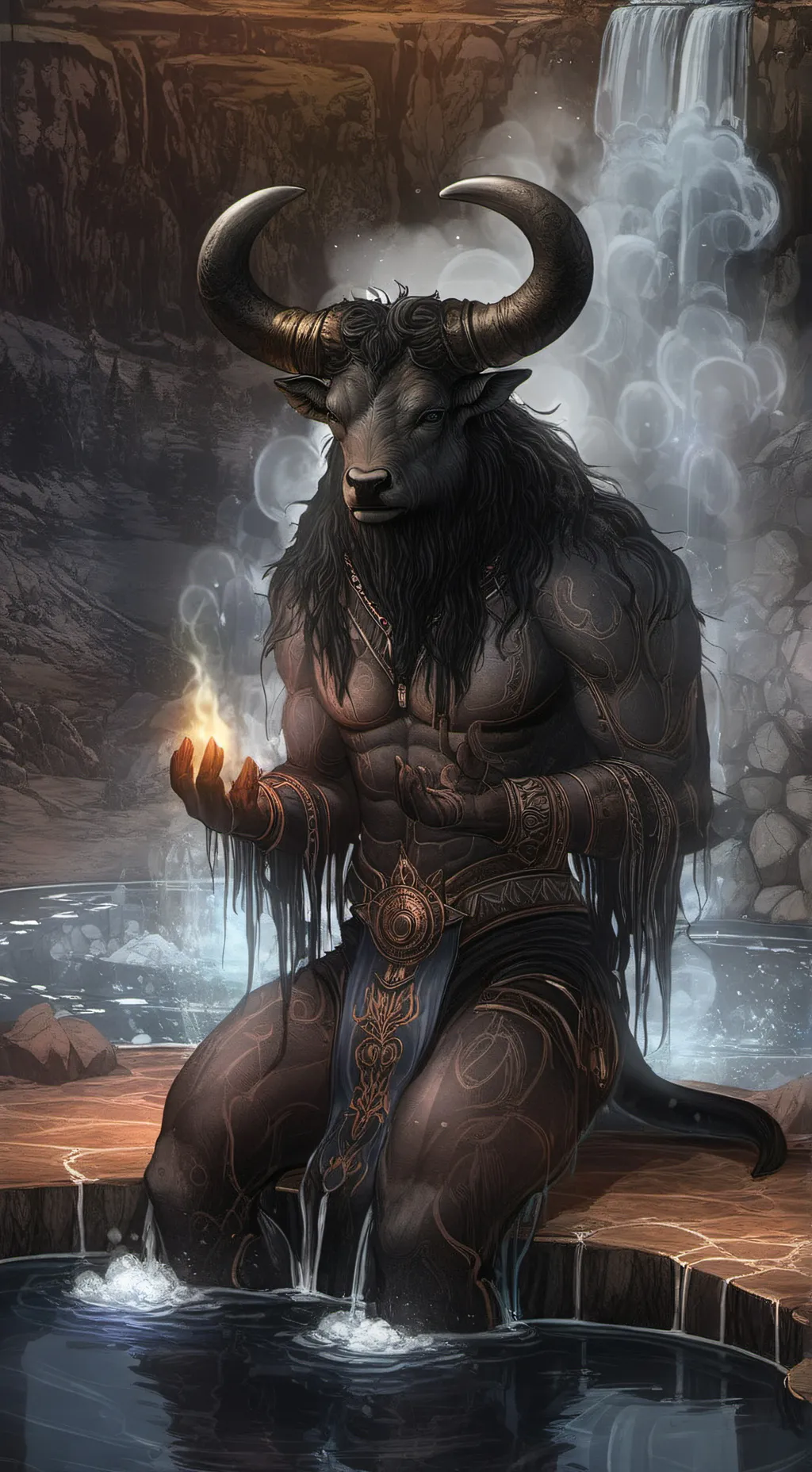 ai character: ♉️ Alderbaran background