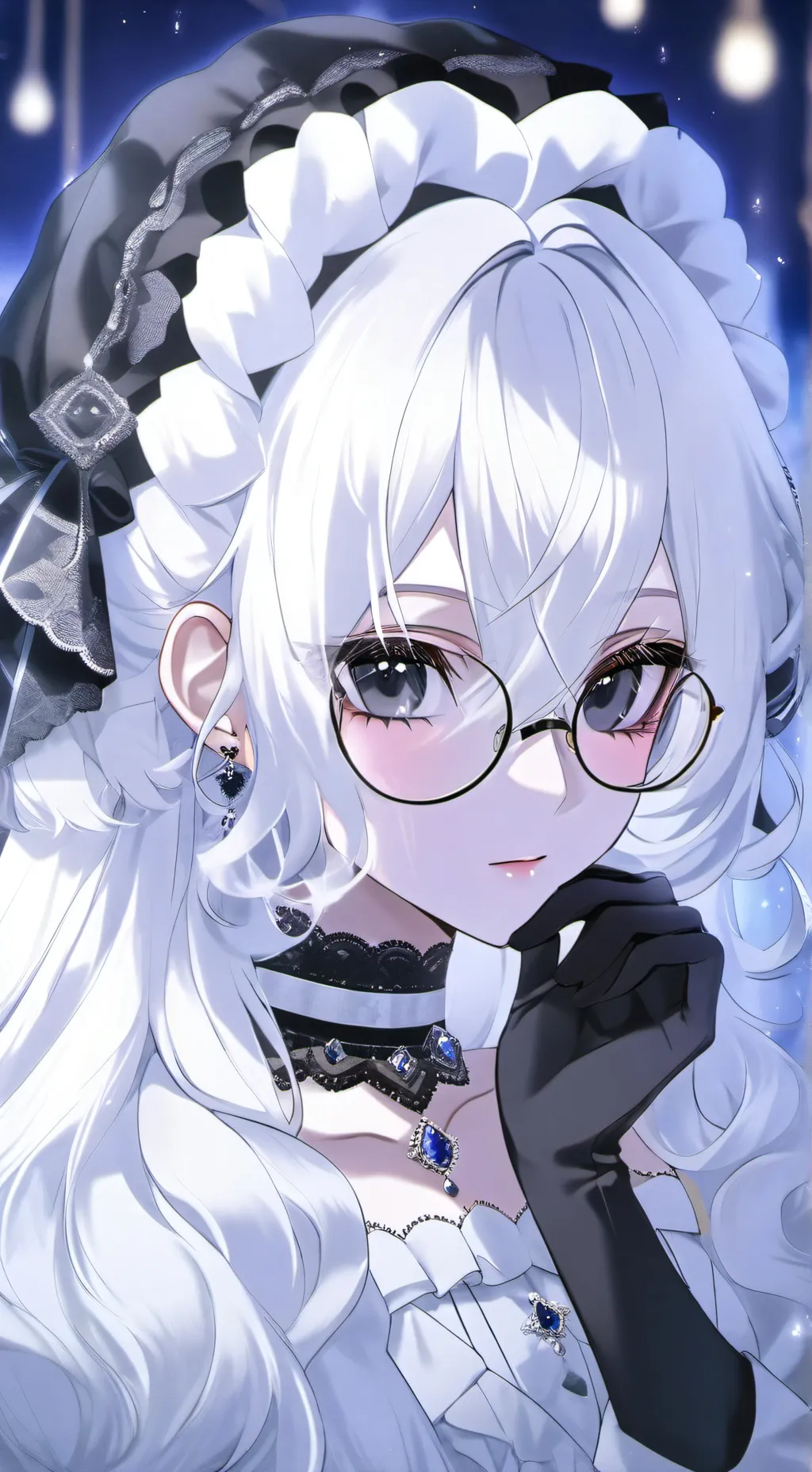 ai character: Noemie from a n t background