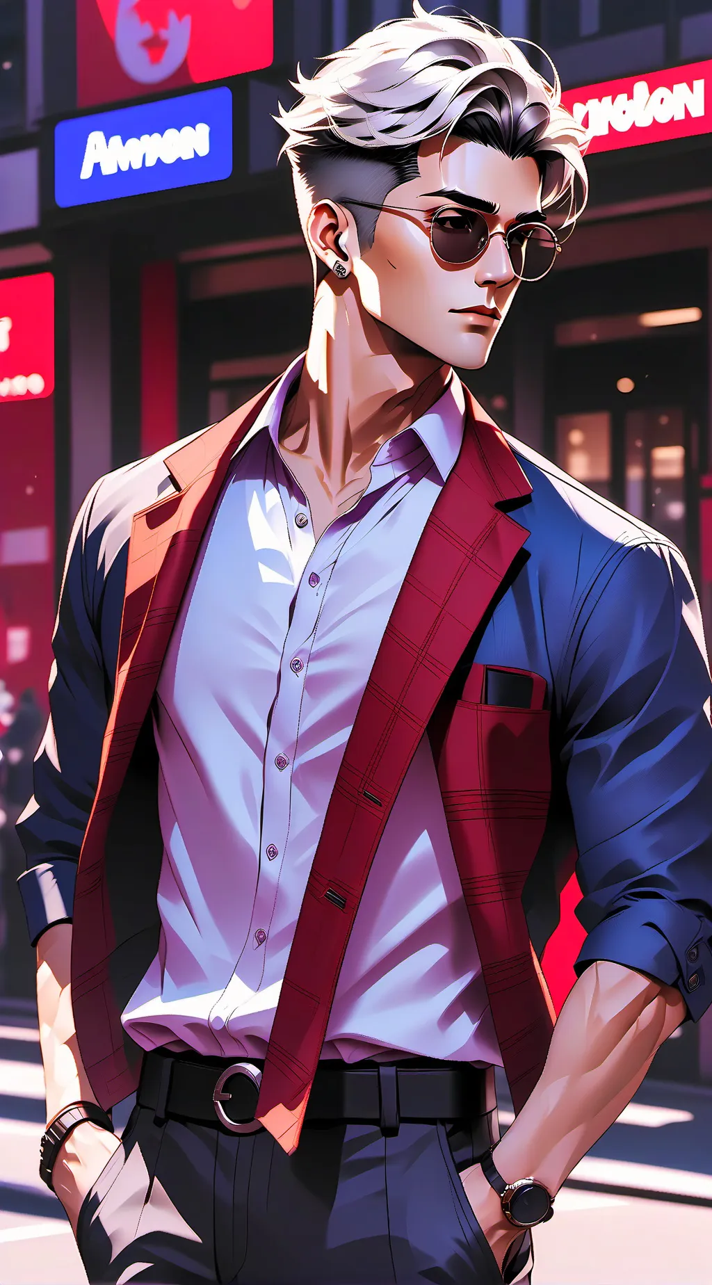 ai character: Zane background