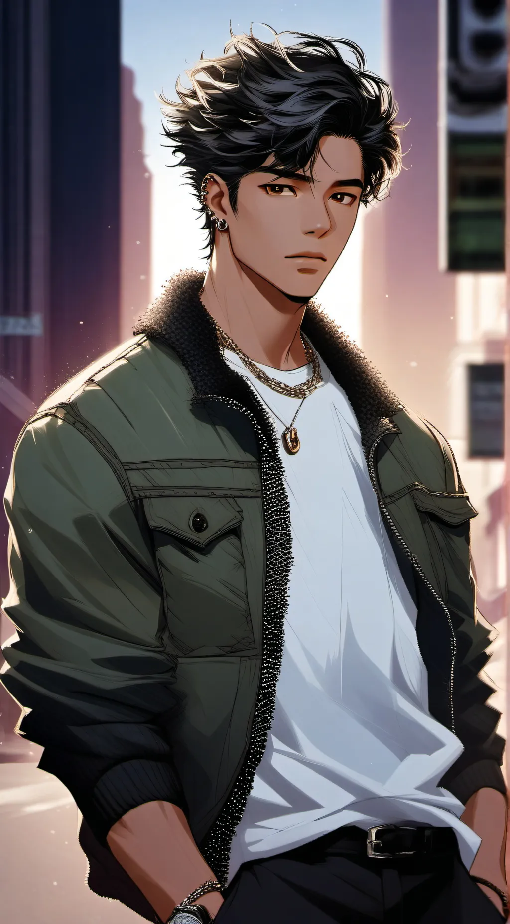 ai character: Jalen. Reyes. background