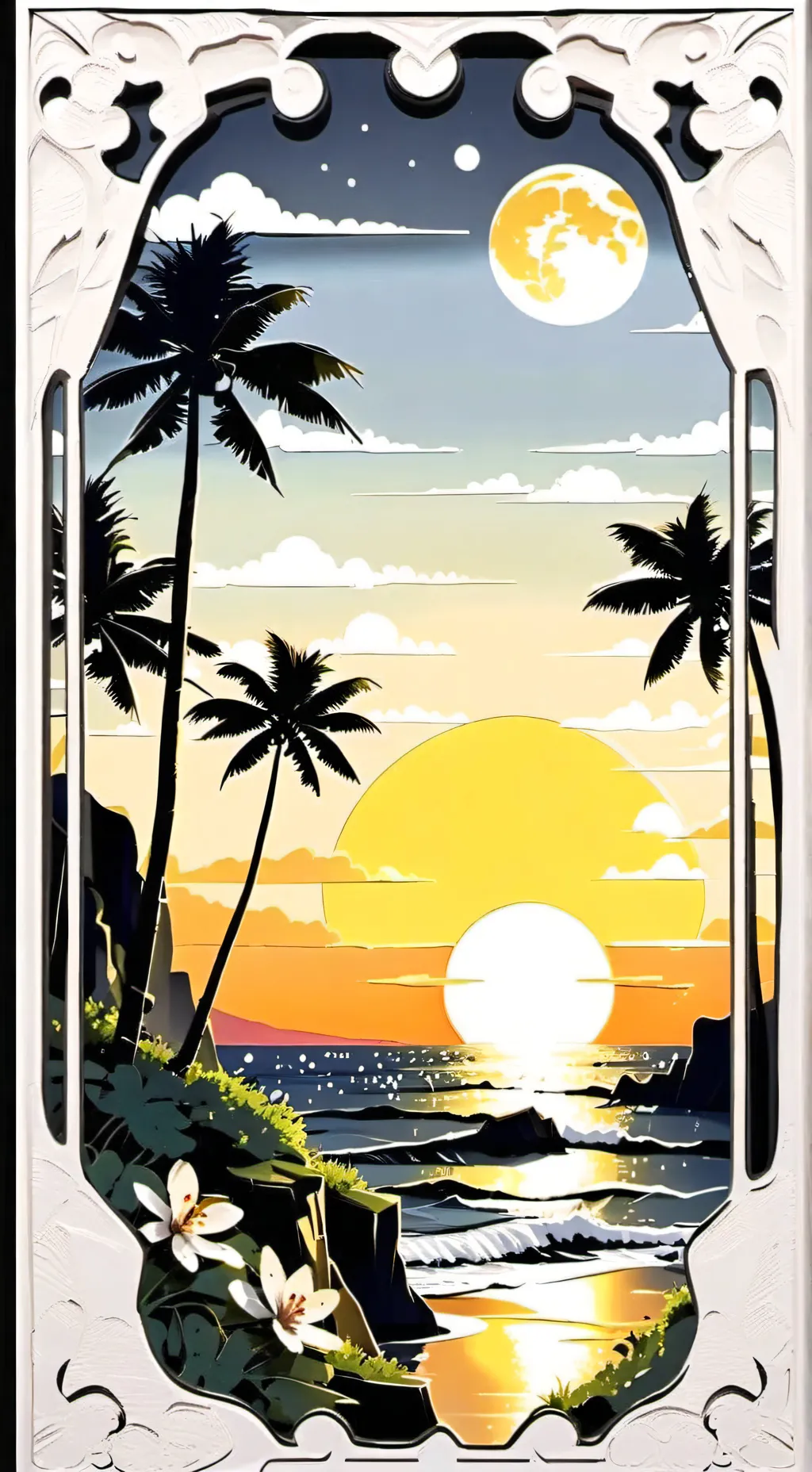 ai character: O.P infection AU.. background