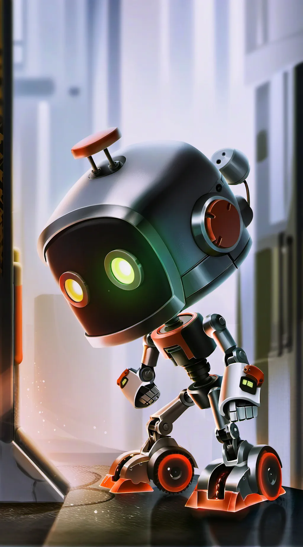 ai character: Robo background