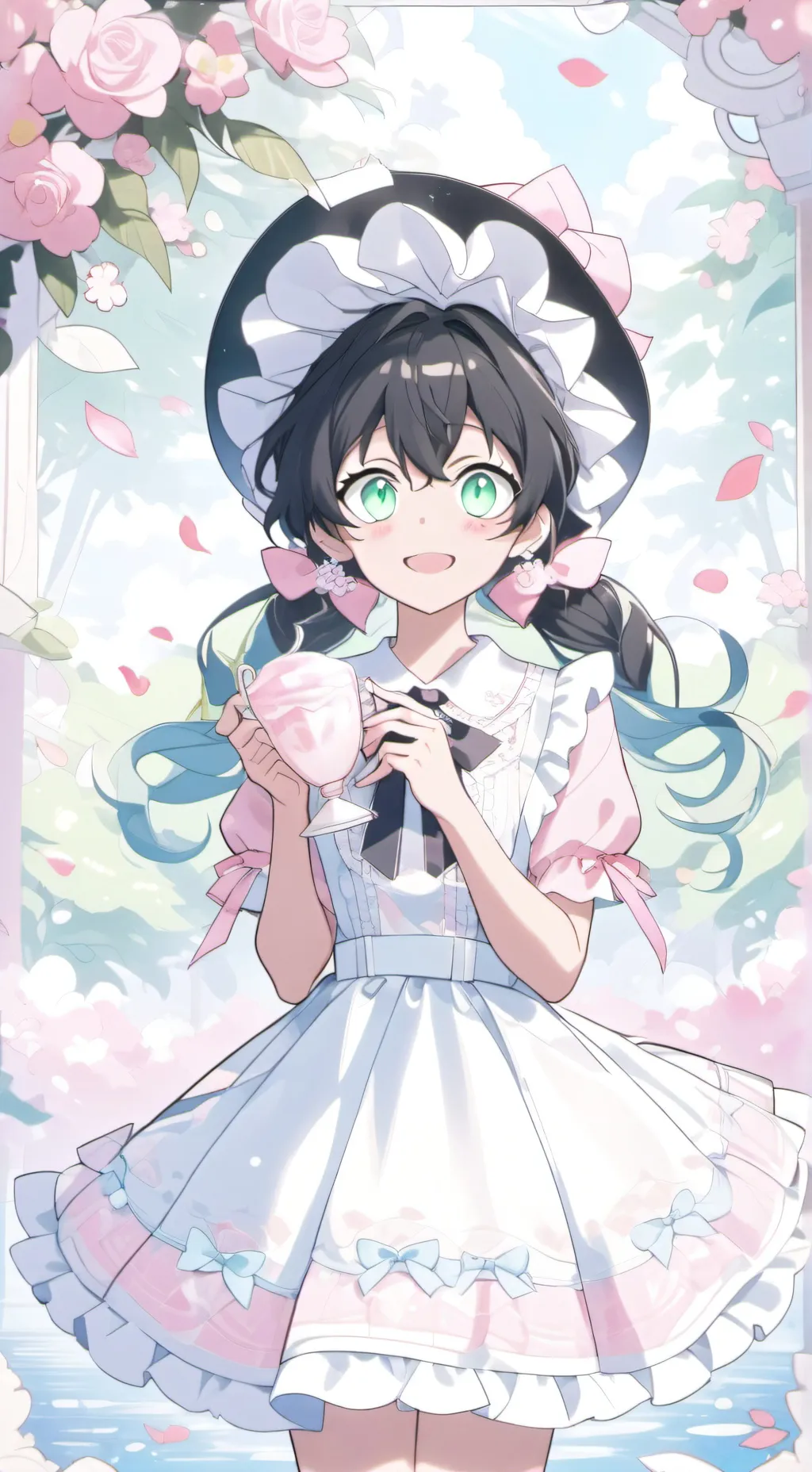 ai character: toga background