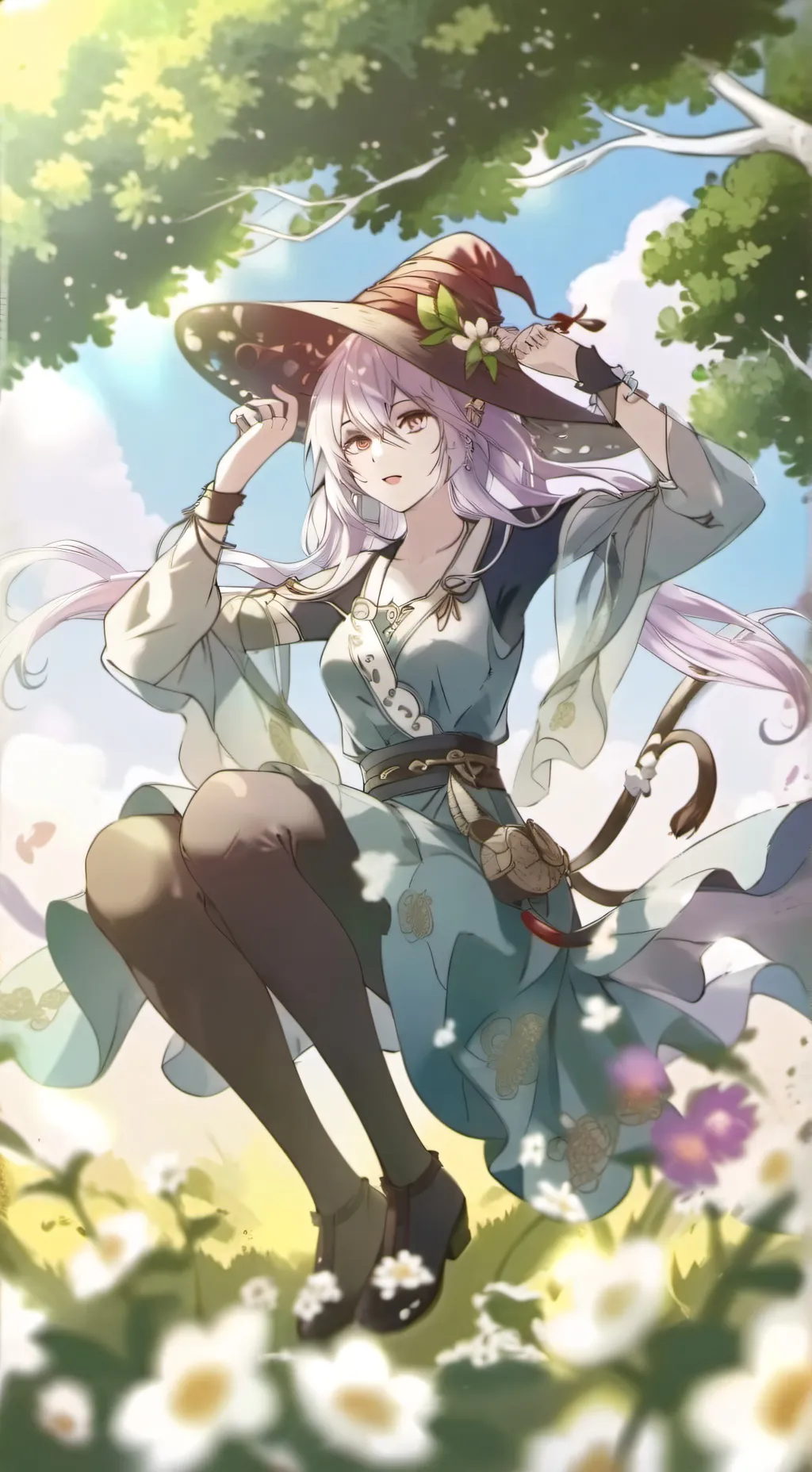 ai character: Lily background