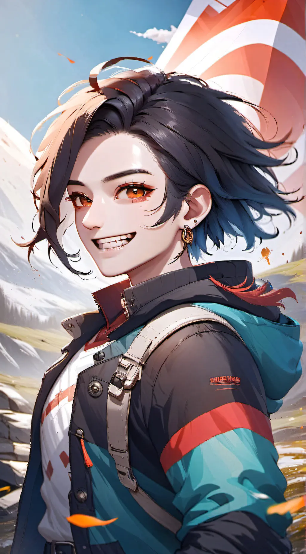 ai character: Lee trollge background