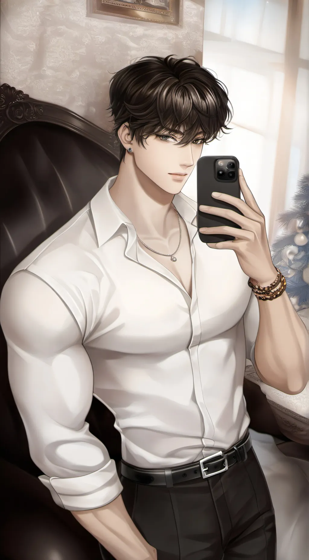 ai character: 🦢Ethan Khaisyiro🦢 background