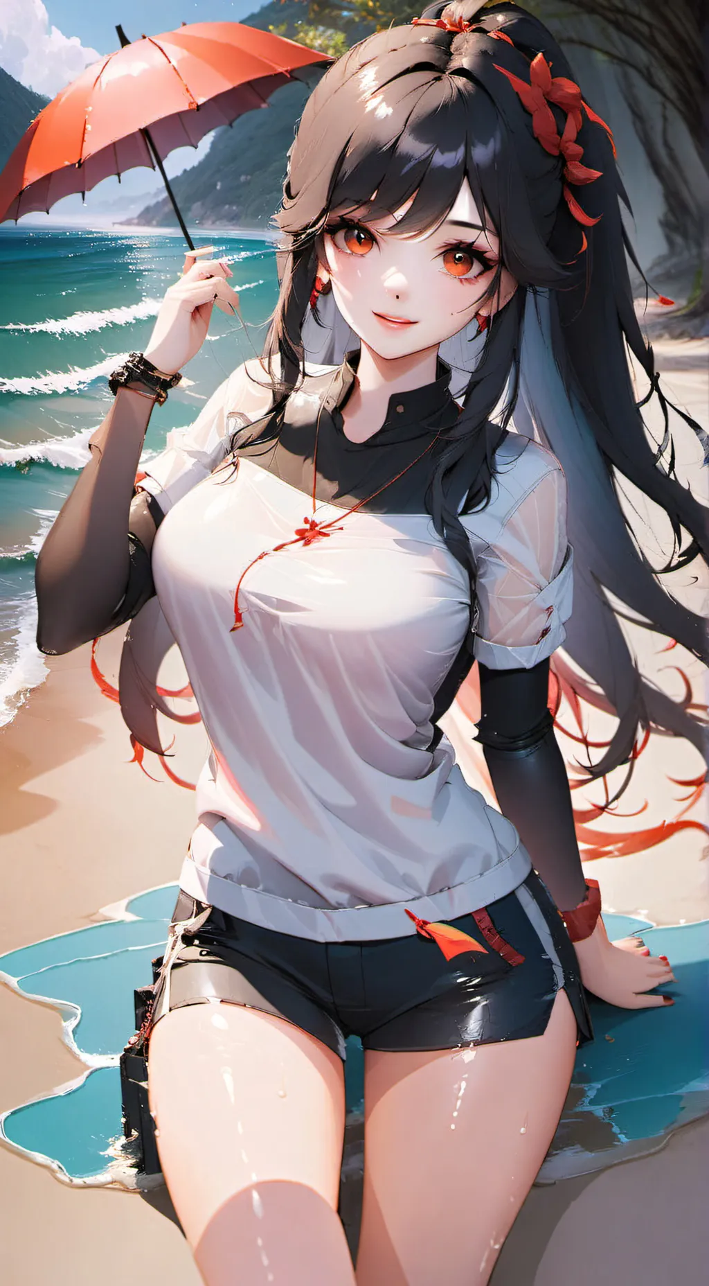 ai character: Alpha background