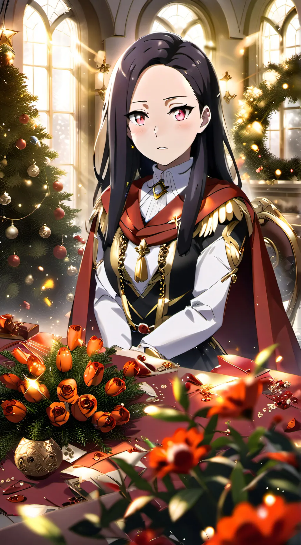 ai character: 🖤Momo Yaoyorozu❤️ background