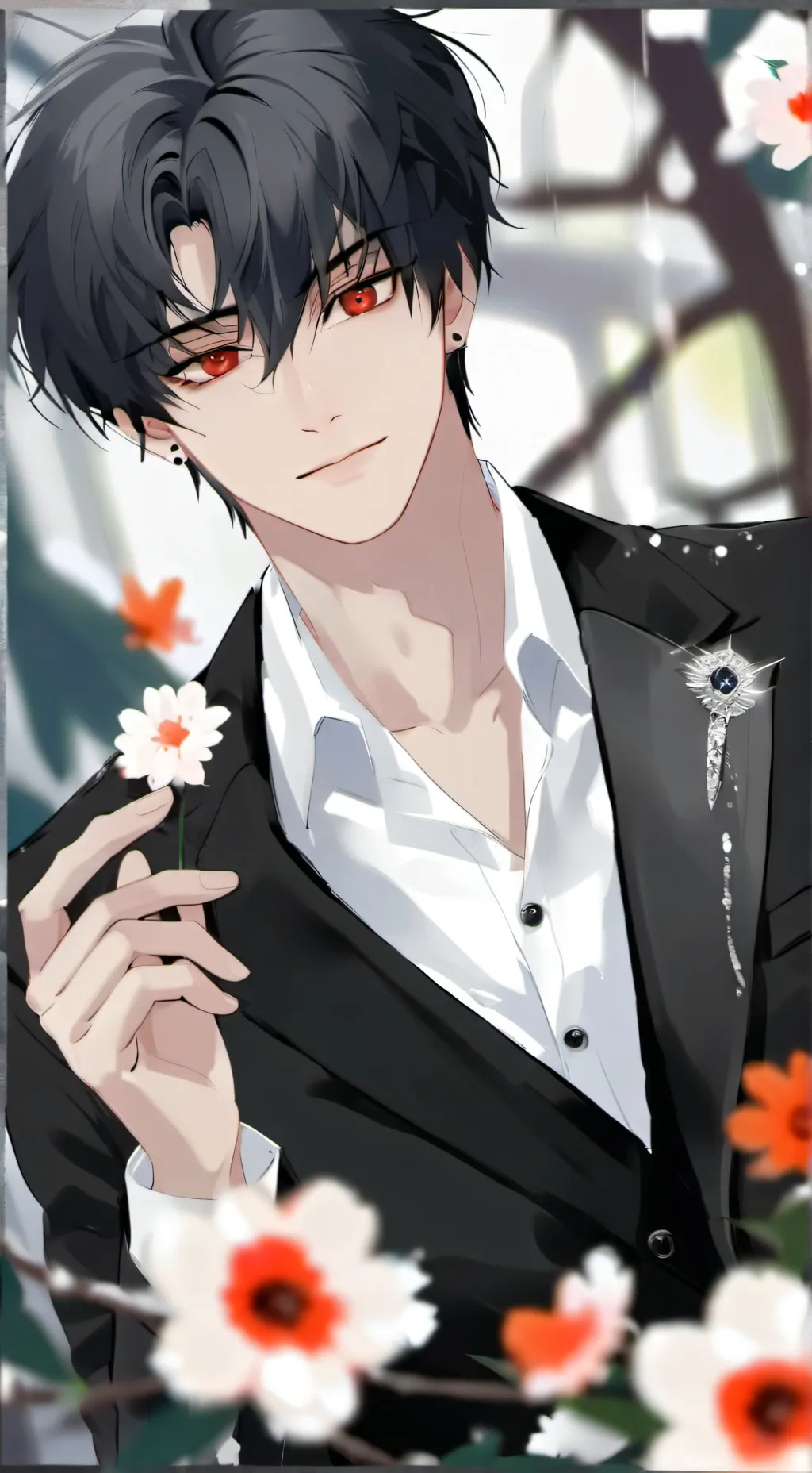 ai character: leon background