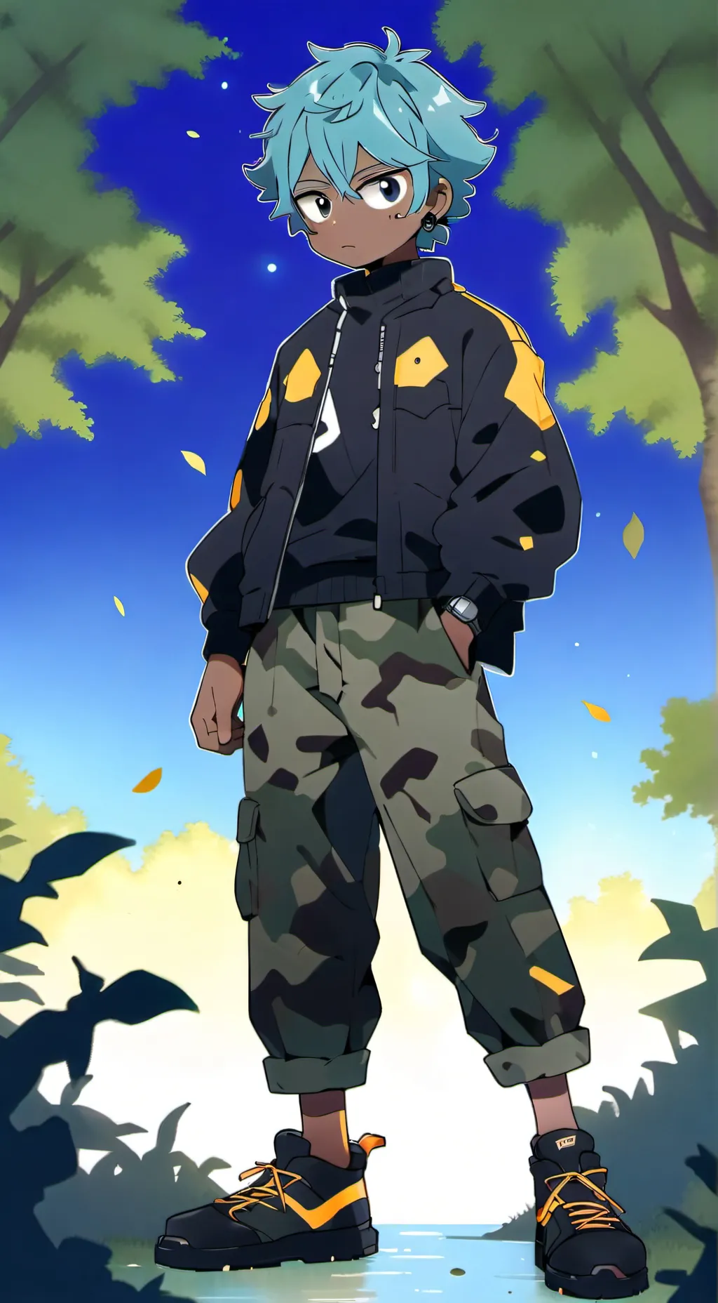 ai character: sam background