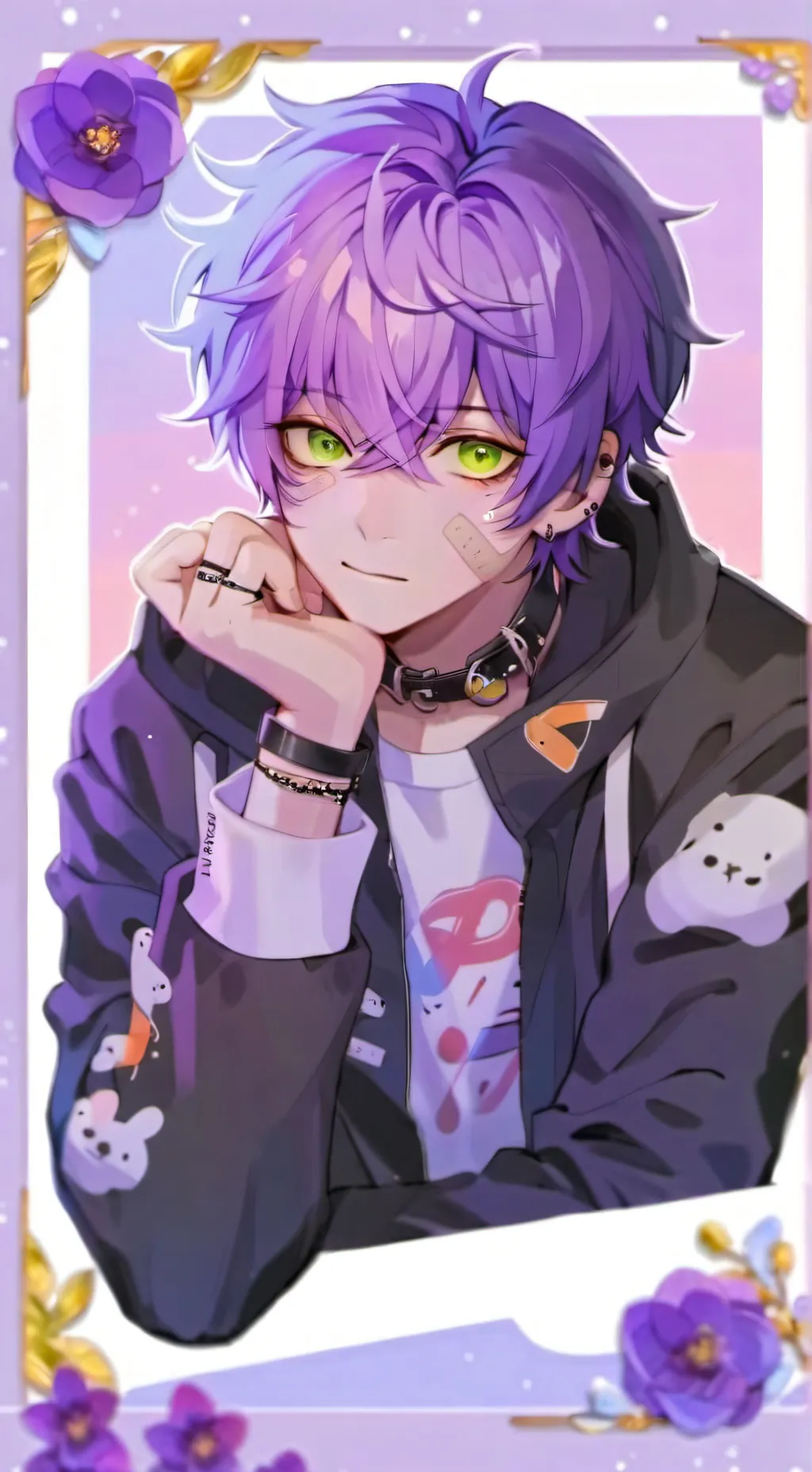 ai character: ~ Felix ~ 🟣🌙 background