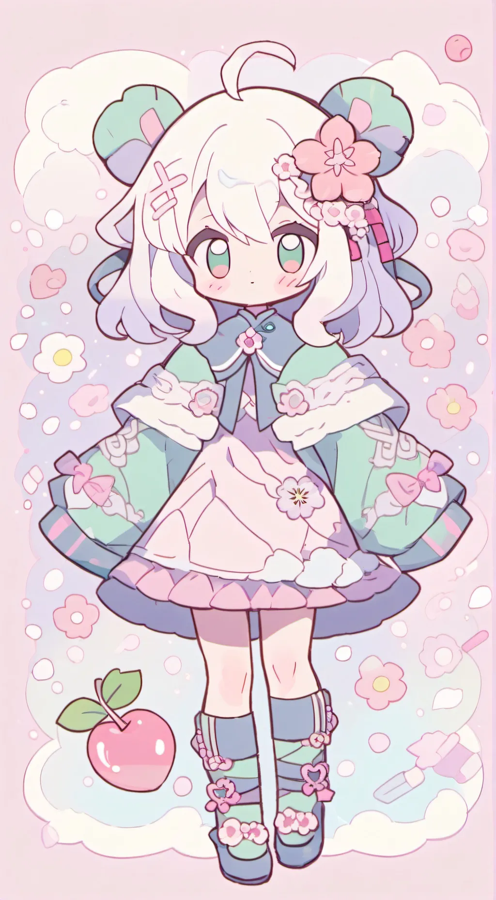 ai character: gd loves starline background