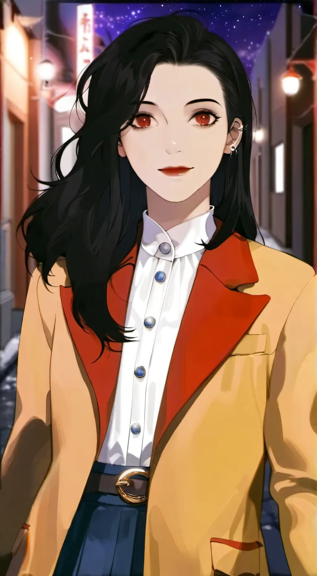 ai character: Unknown women background