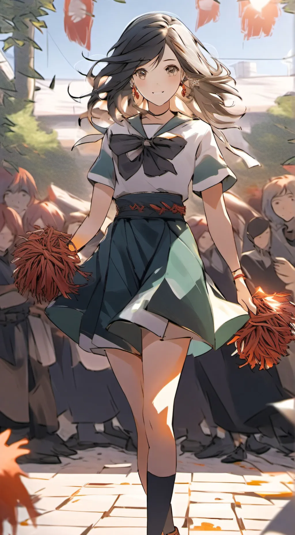 ai character: School bully background