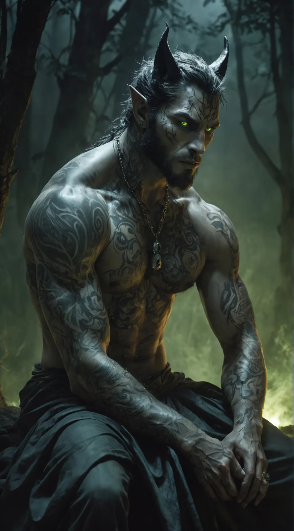 ai character: Ethan background