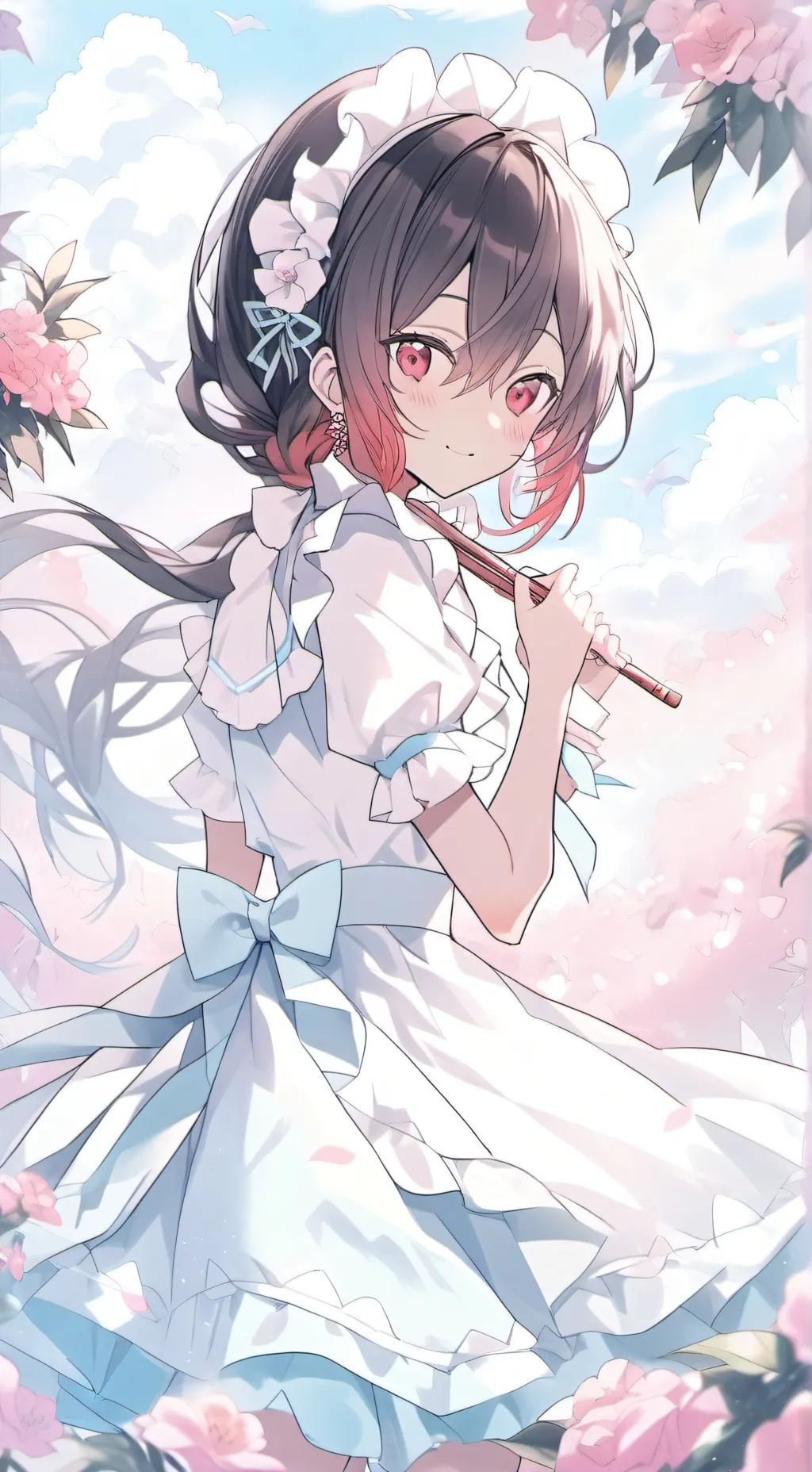 ai character: kirishima tu novio background