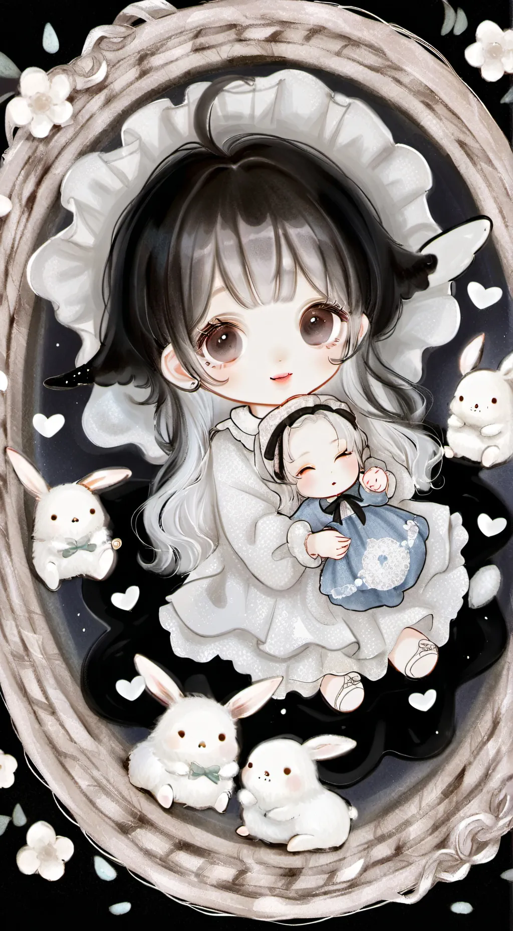 ai character: Lilly X Mimi background