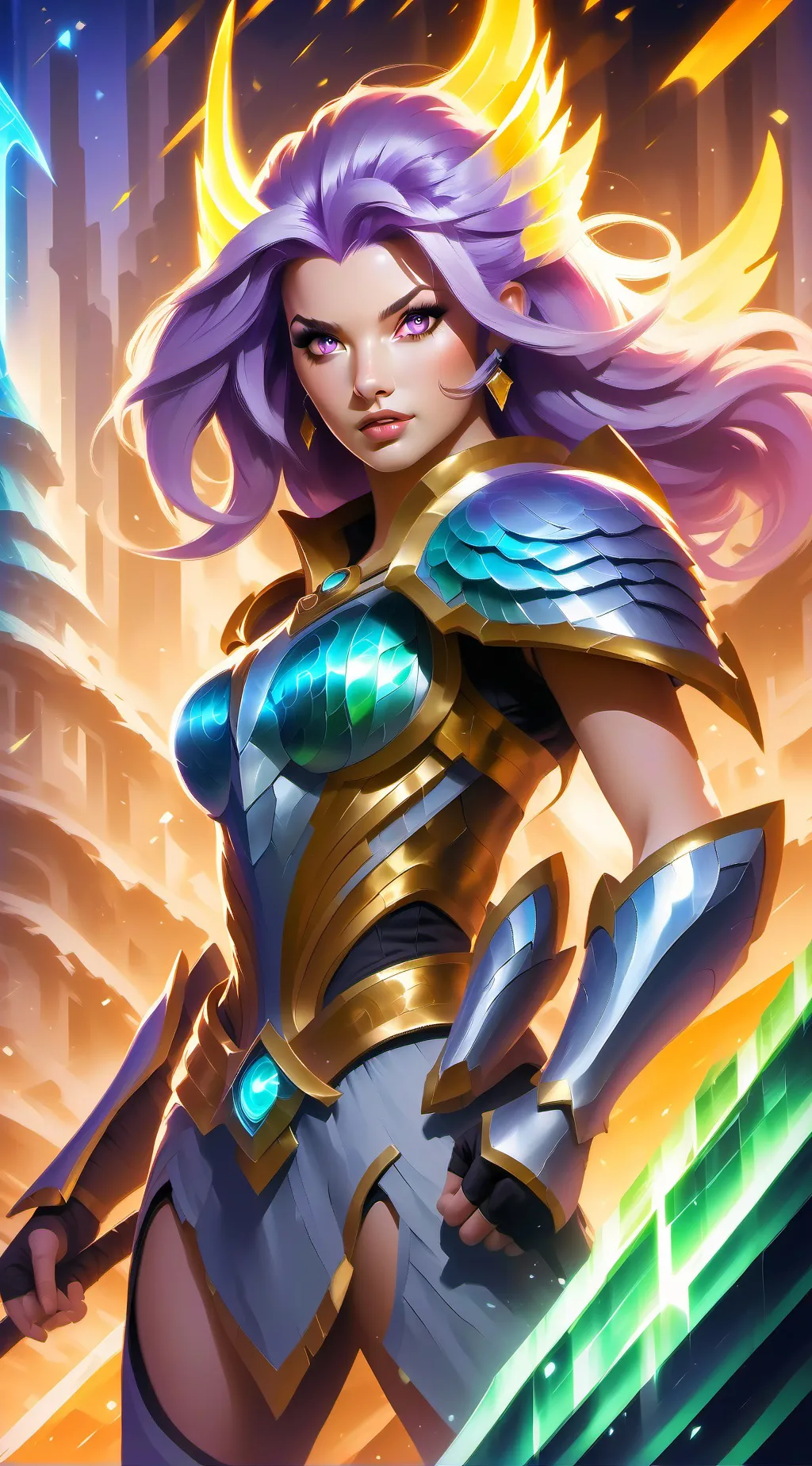 ai character: 𝑙𝑢𝑚𝑖 background