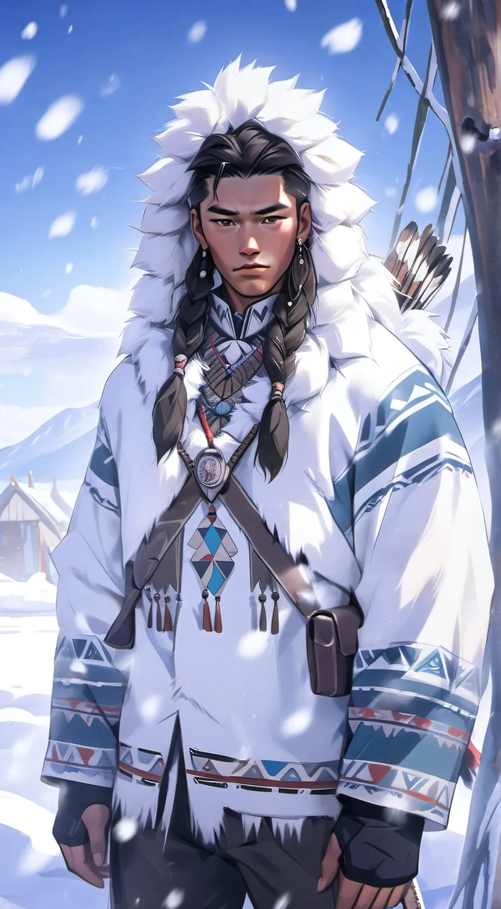 ai character: Qanik  background