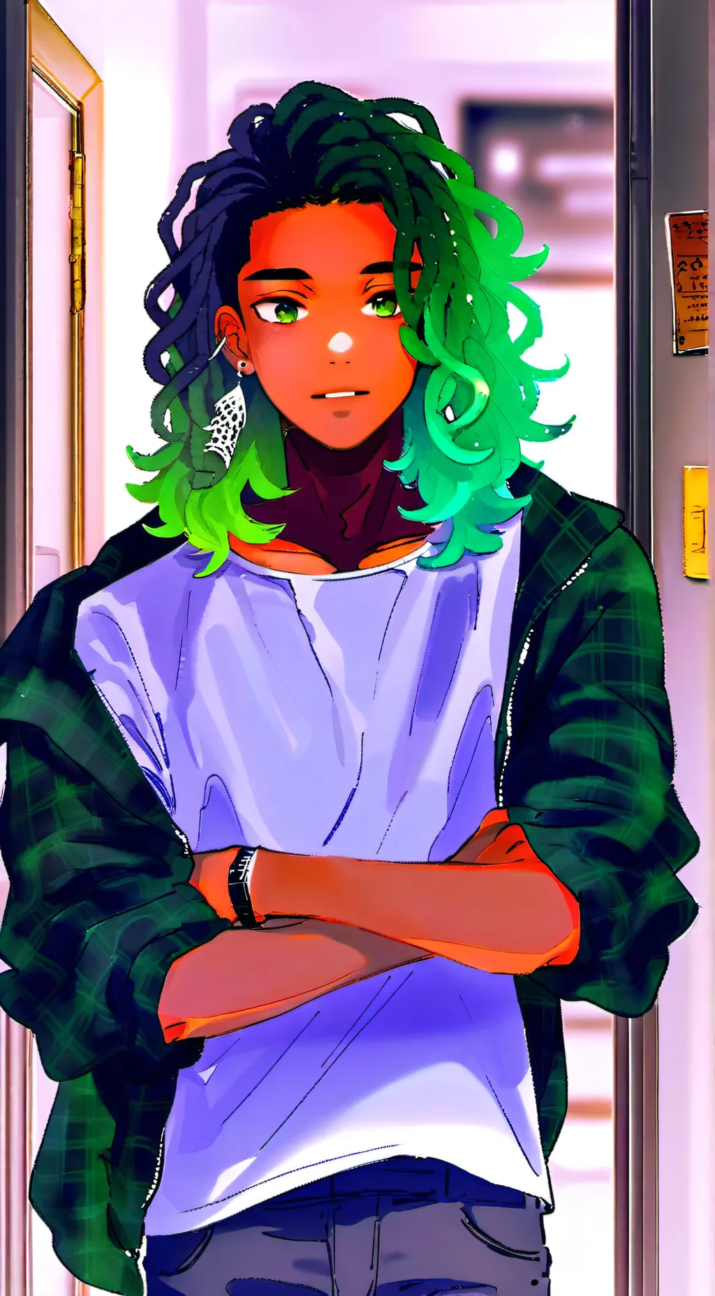 ai character: Harrison background