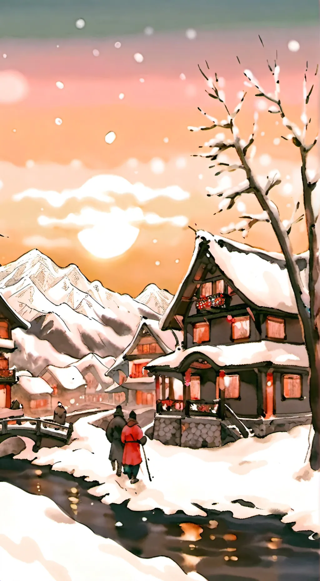 ai character: Snowstorm Forsaken background