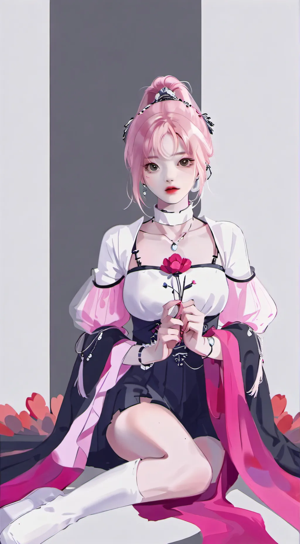 ai character: Ami background