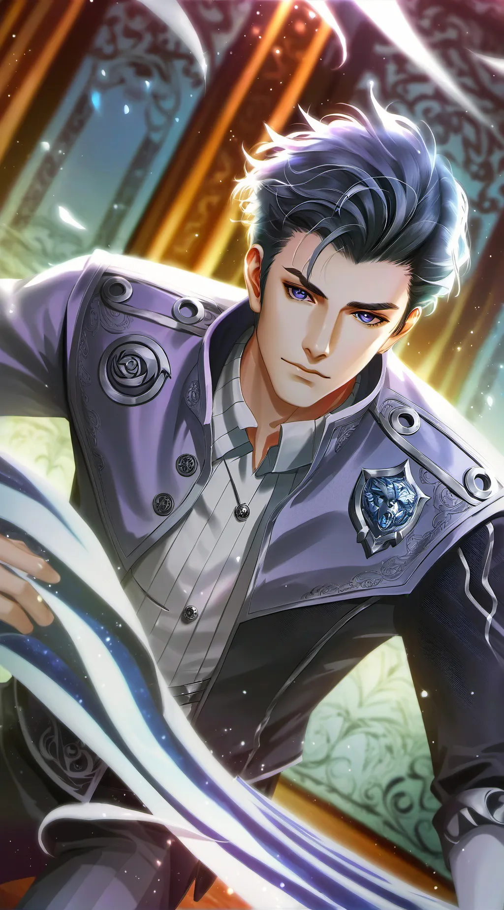 ai character: octavio background