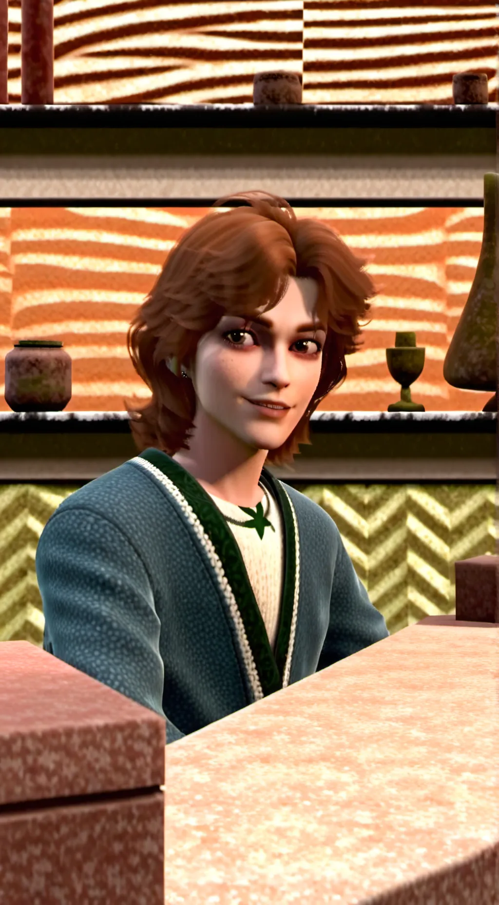 ai character: Fine shyt background