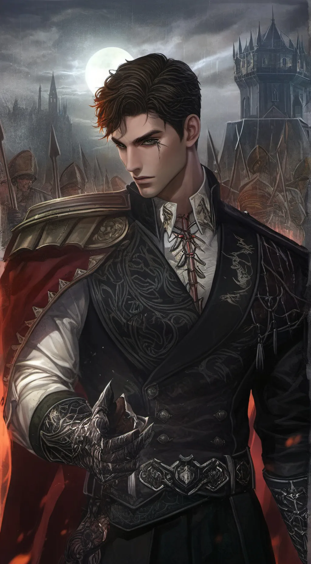 ai character: Kieran Kamarov background