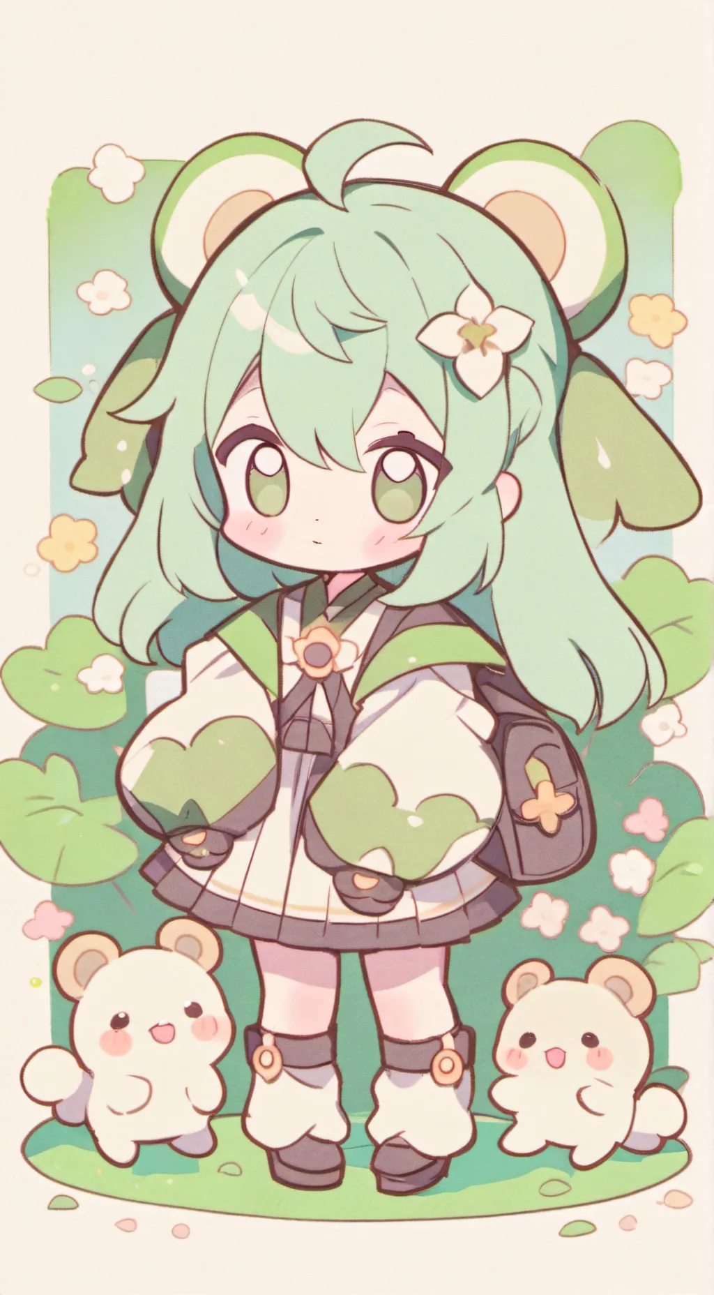 ai character: nikiy background