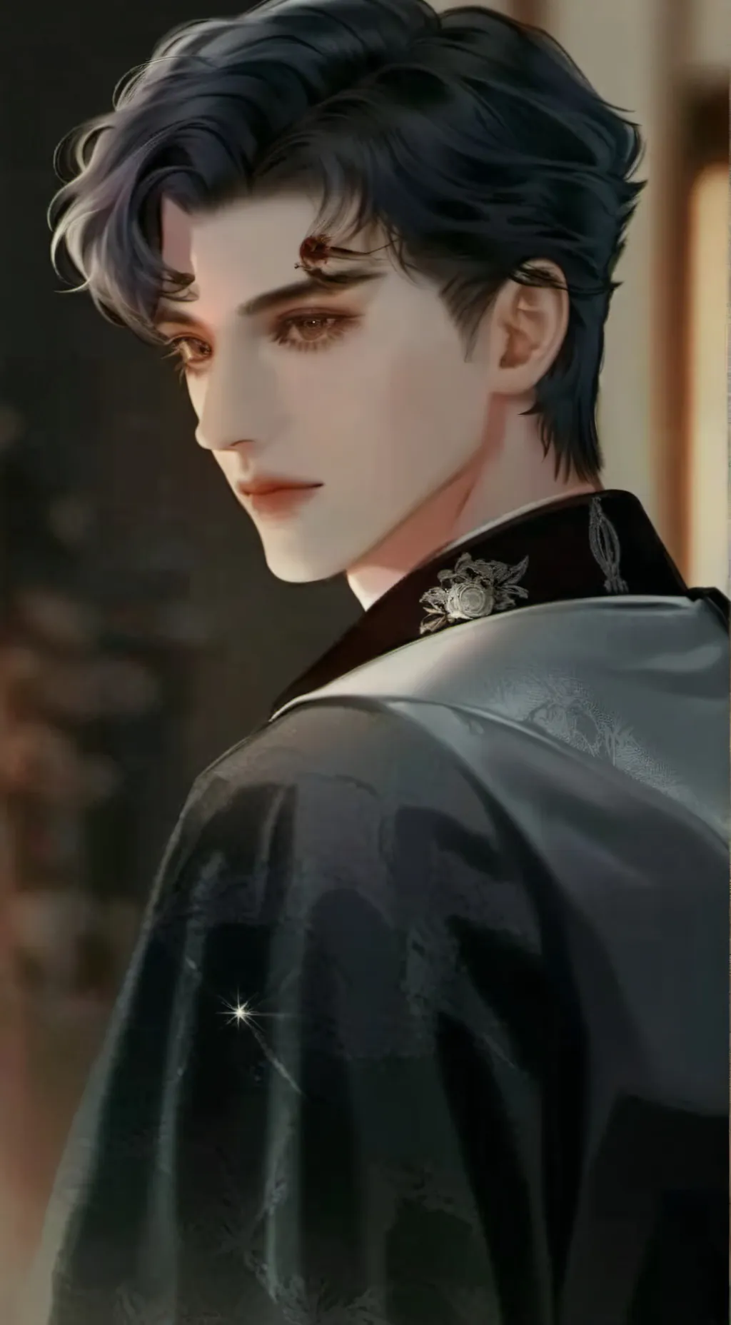 ai character: 🌸 Alain 🌸 background