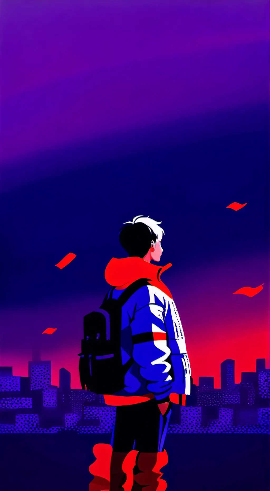 ai character: Doublefedora~ background