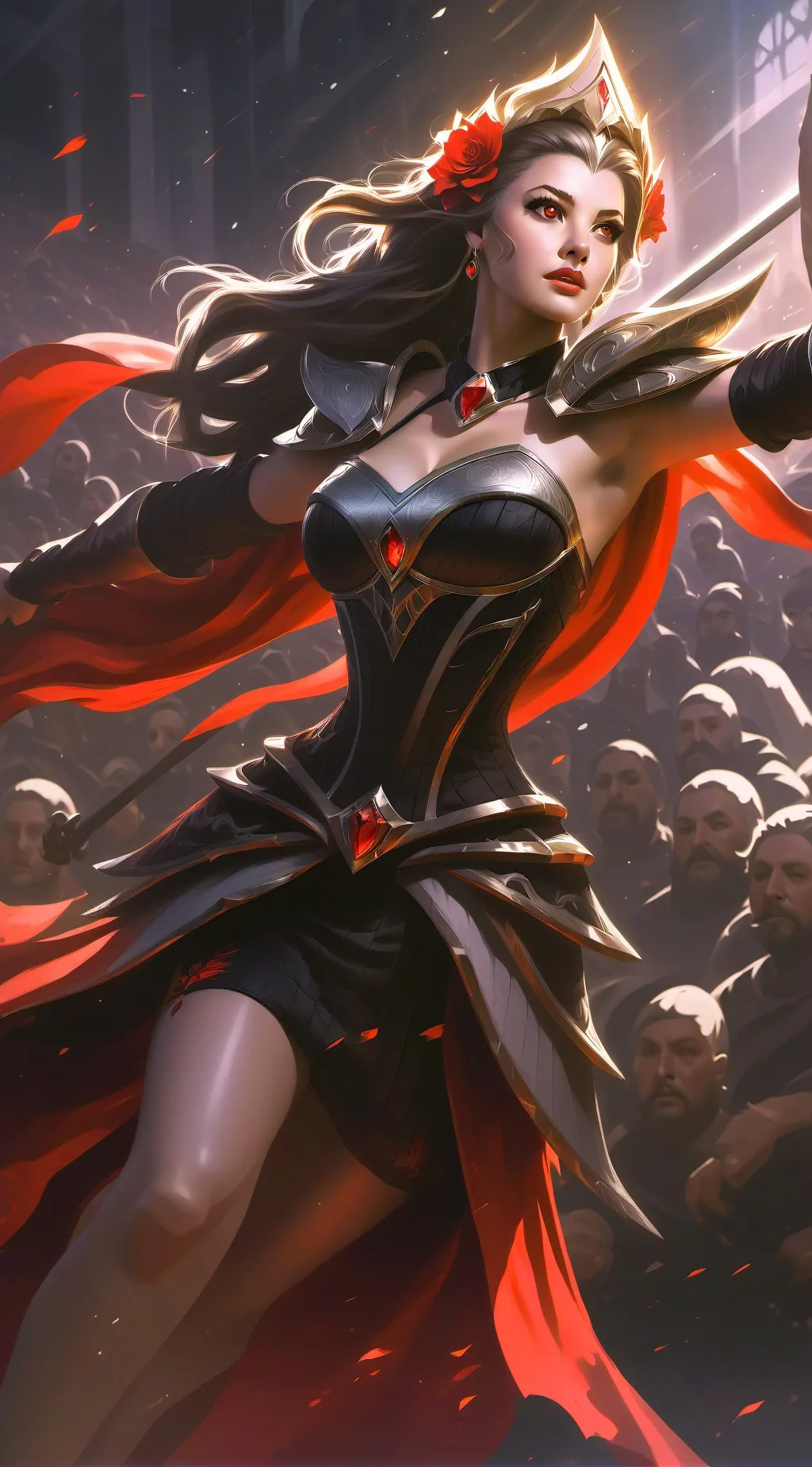 ai character: reina background