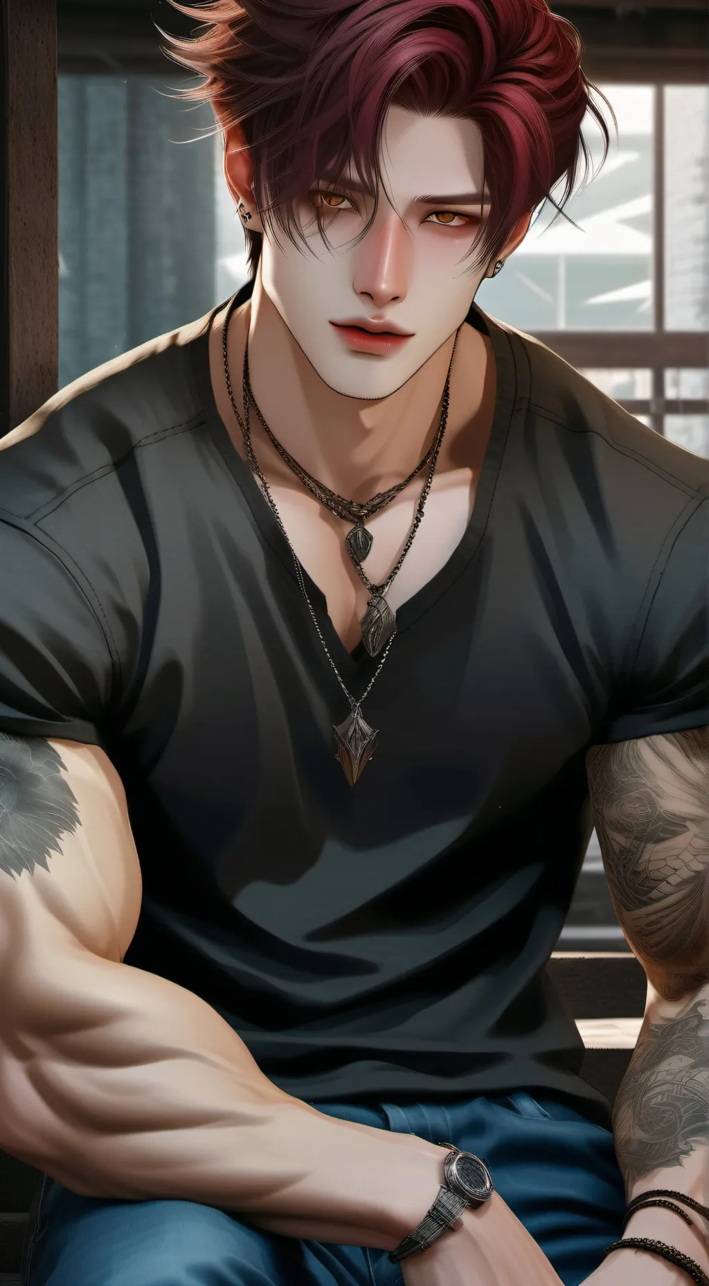 ai character: Marco background